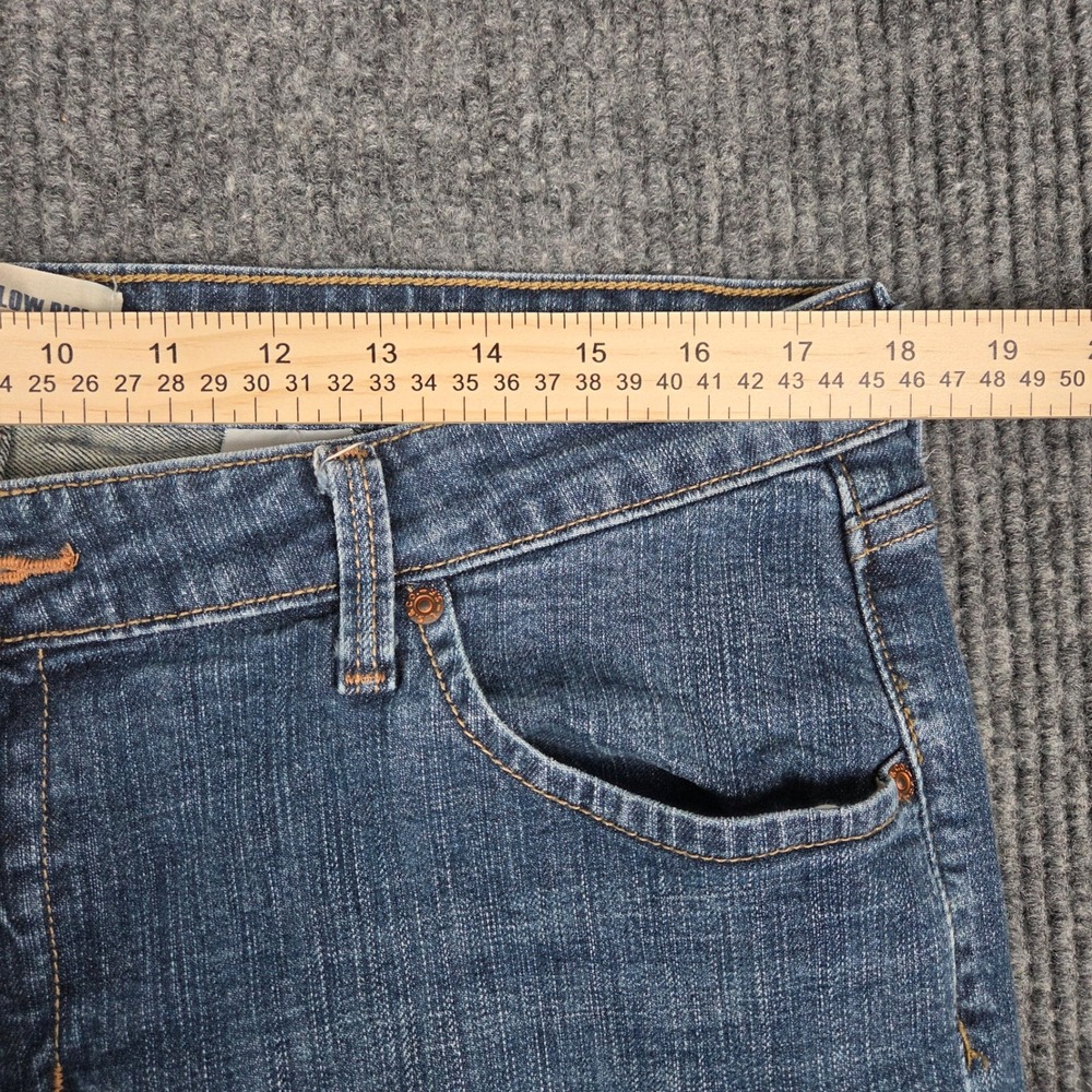 Signature by Levi Strauss Women 16 Long Low Rise Bootcut Jeans Medium Wash Blue - Picture 5 of 9